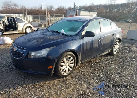 2011 Chevrolet Cruze Ls из США, поврежденный, VIN 1G1PC5SH5B7107330
